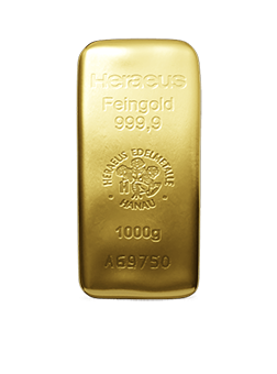 1.000 Gramm Goldbarren (Sparen)